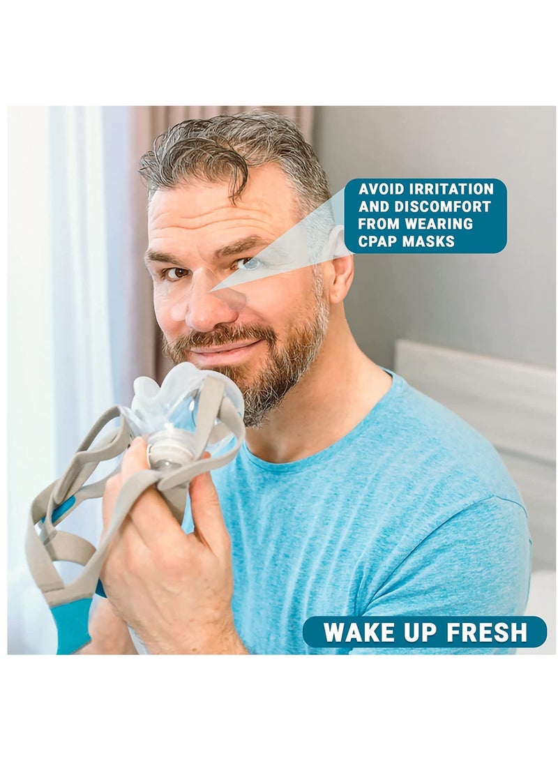 KASTWAVE Nasal Pads for CPAP Mask - CPAP Nose Pads - CPAP Supplies for CPAP Machine - Sleep Apnea Mask Comfort Pad - Custom Design & Can Be Trimmed to Size - CPAP Cushions for Most Masks(10 Pack) - Image 4