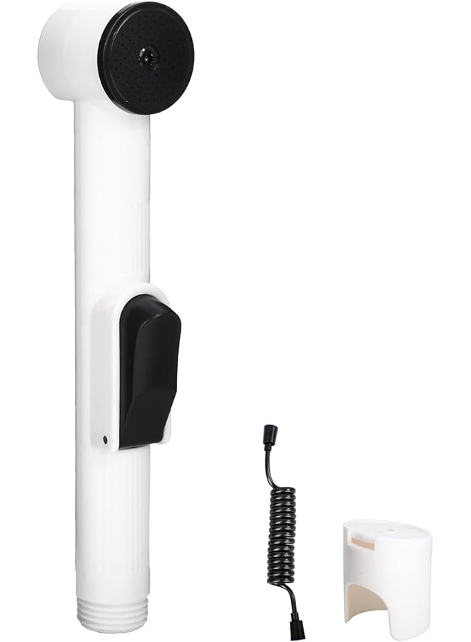 The Bros Handheld Purifying Basin Sprayer Adapter Sprayer Set with Leak Proof Hose Bathroom Toilet Attachment Set for Toilet Bathroom Bathroom Family Pet (Combination 5) - Image 1