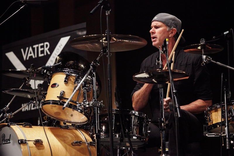 Vater CHADW Chad Smith's Funk Blaster Hickory Wood Tip Drum Sticks, Pair - Image 2