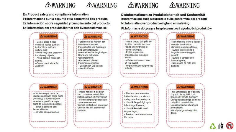 2 بوصة عجلات كاستر بولي بروبيلين بيضاء مع لوحة علوية سعة 66 رطلاً عبوة من 5 - Image 3