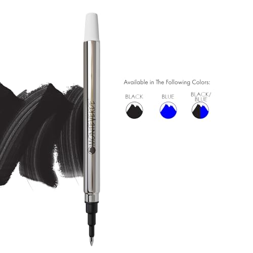 Monteverde Rollerball Refill to Fit Sheaffer Rollerball Pens, Fine Point, Black, 2 per Pack (S222BK) - Image 2