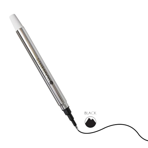 Monteverde Rollerball Refill to Fit Sheaffer Rollerball Pens, Fine Point, Black, 2 per Pack (S222BK) - Image 4