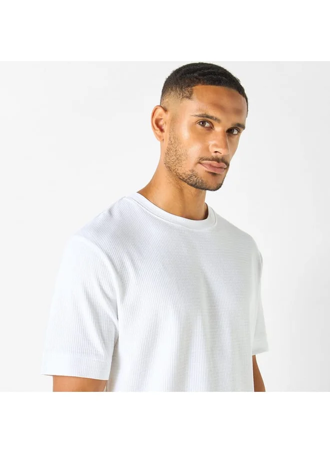 Iconic Iconic Textured Oversized T-shirt