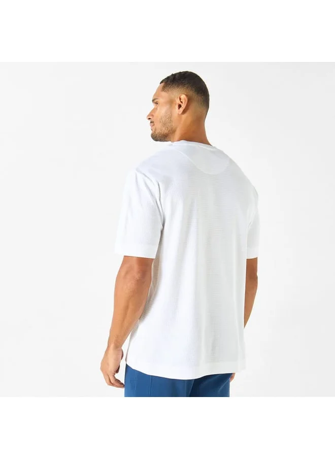 Iconic Iconic Textured Oversized T-shirt