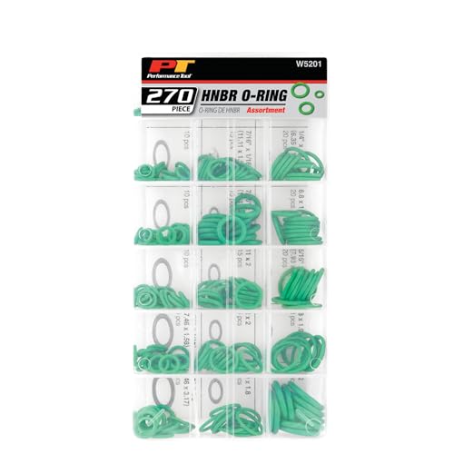 Performance Tool W5201 HNBR O-Ring Assortment in Organizing Case for Vehicle and Tool Repair (270-Pc) - Image 5