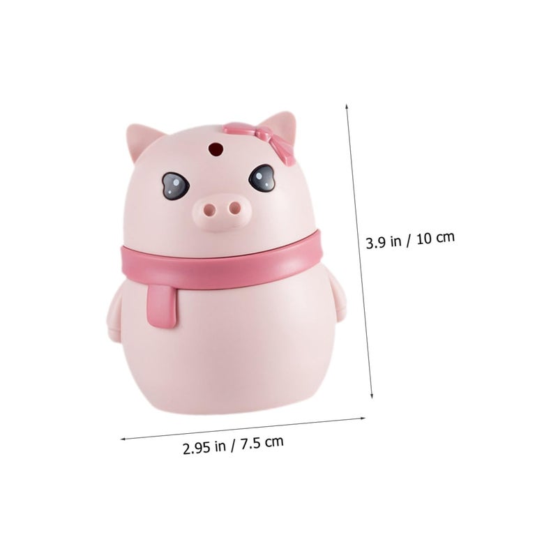 Automatic Toothpick Dispenser Holder Set 2Pcs Plastic Cartoon Container Pink Purple - Image 3