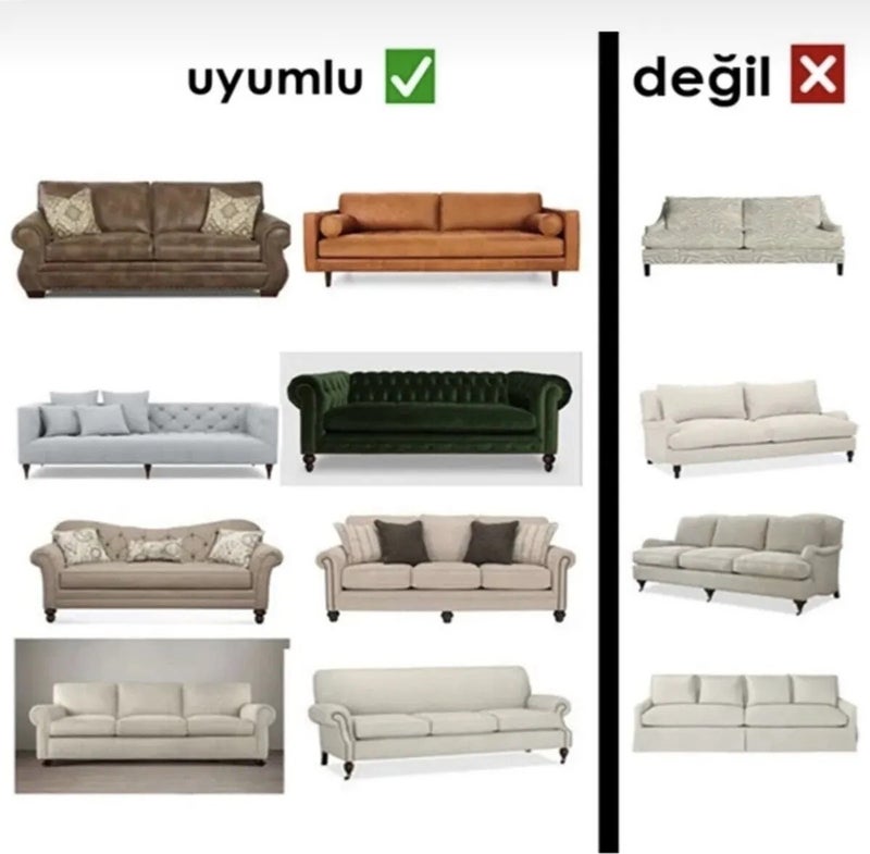 Jacquard Sofa Cover, Sofa Cover, Chester Sofa Cover 3 Person One Piece