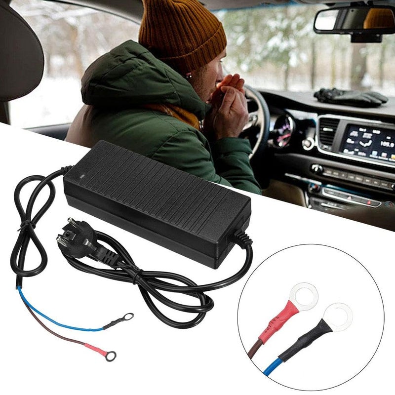 محول طاقة أسود 12 فولت لسخان الديزل، محول من 240 فولت إلى 12 فولت لسخان 5 كيلوواط و8 كيلوواط للمقطورات والشاحنات والعربات المنزلية - Image 4