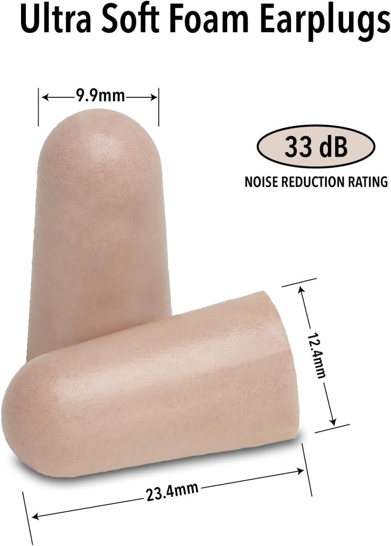 Mack's Ultra Soft Foam Earplugs - 30 Pair with Travel Case, Highest Noise Reduction Rating - Image 2