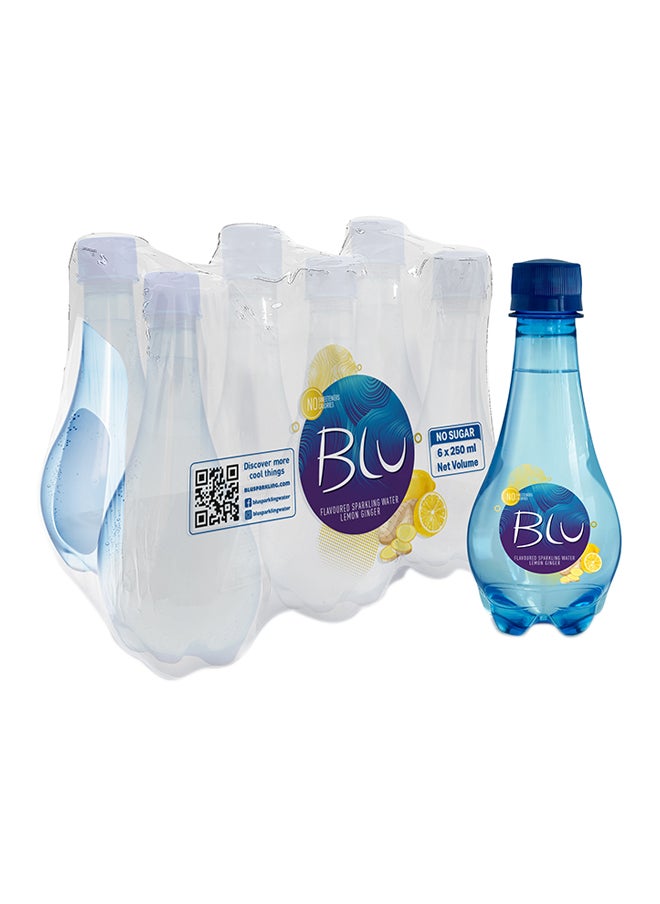 Blu Flavoured Sparkling Water Ginger Lemon  - Image 1