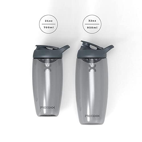 Promixx Pursuit Protein Shaker Bottle (24 oz) – Silent No-Ball Mixer, Leak-Proof Lid, BPA/BPS & Phthalate-Free ECOZEN – Easy-Clean Shaker Cup for Protein Shakes, Pre & Post-Workout Smoothies - Image 5