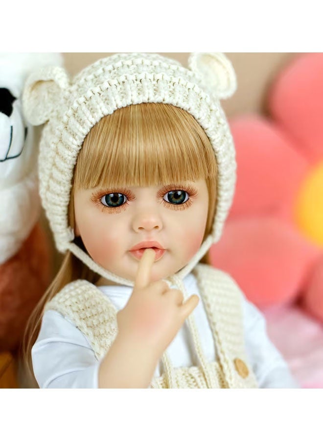 Beauenty 22-Inch Reborn Doll, Realistic and Stylish Outfit Set, Perfect as a Christmas Gift for Little Girls, Best for Christmas, Perfect for Thanksgiving, Christmas Gifts, Dolls, Dolls For Girls, Reborn Dolls, Toys - Image 3