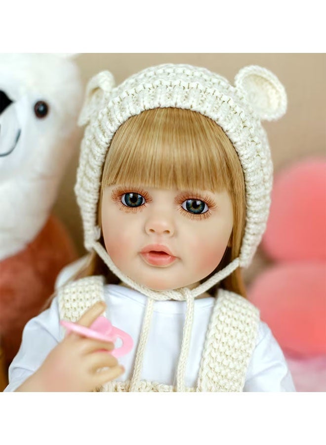 Beauenty 22-Inch Reborn Doll, Realistic and Stylish Outfit Set, Perfect as a Christmas Gift for Little Girls, Best for Christmas, Perfect for Thanksgiving, Christmas Gifts, Dolls, Dolls For Girls, Reborn Dolls, Toys - Image 2