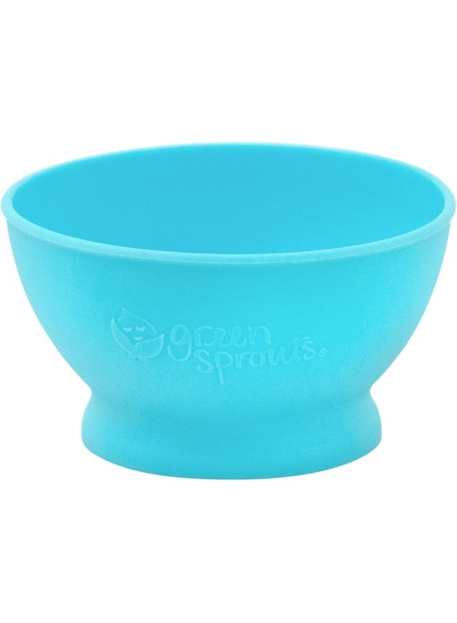 Green Sprouts Learning Bowl (Aqua) - Image 1