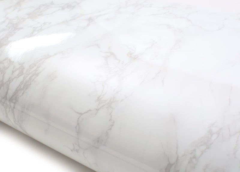 ROSEROSA Peel and Stick PVC Faux Marble SelfAdhesive Wallpaper Covering Counter Top Shelf Liner PGS408