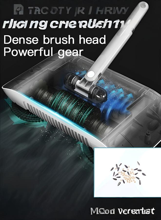 Space-Saving Home Cleaning Set - Broom, Dustpan & Brush - Image 3