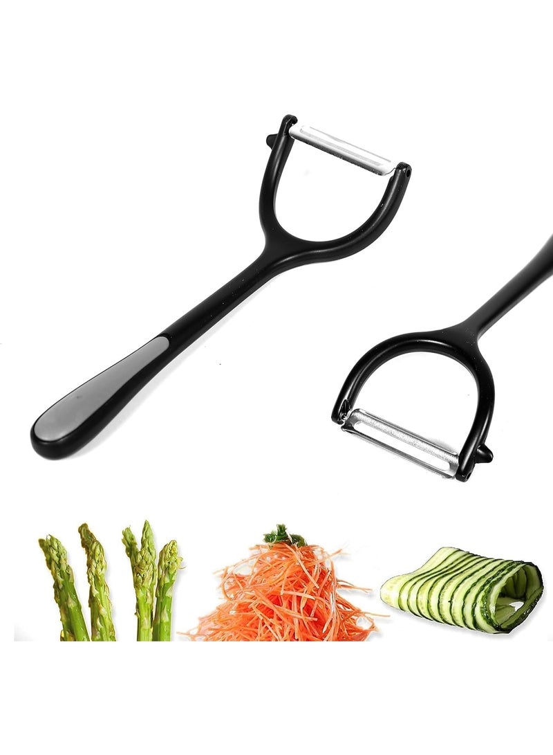 Zhaolida Vegetable and fruit peeler with a wide stainless steel blade - Image 3
