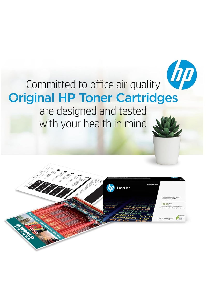 HP Toner HP 106A (W1106A) Original Toner Cartridge Black Works with HP Laser 107, 135 HP LaserJet 107, 135, 137 Printers - Image 4