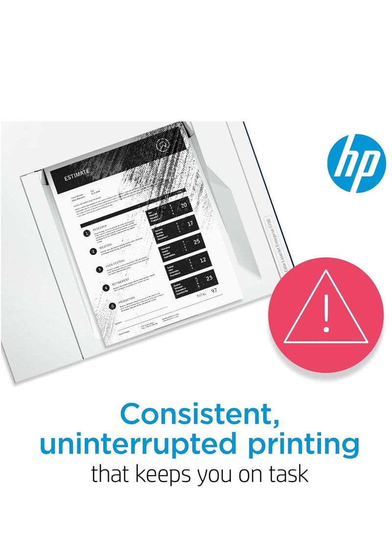 HP Toner HP 106A (W1106A) Original Toner Cartridge Black Works with HP Laser 107, 135 HP LaserJet 107, 135, 137 Printers - Image 5