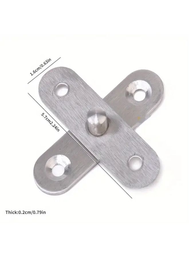 Stainless Steel 360 Degree Rotating Door Hinge Easy Install For Wooden Aluminum Doors - Image 4