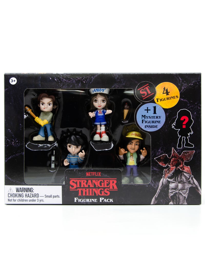 Stranger Things Figure Gift Set 4+1 Figure, Assorted 1 Piece (Character & Color May Vary) | Collectible Figure | Mystery Figure | Gift for Kids and Collectors! - Image 1