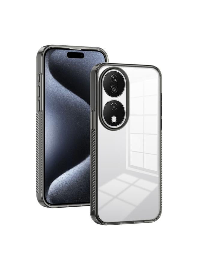 جرين تايجر جراب لهاتف Honor X7b، جراب هاتف هجين من مادة TPU من الأكريليك الشفاف المقاوم للانزلاق - Image 1