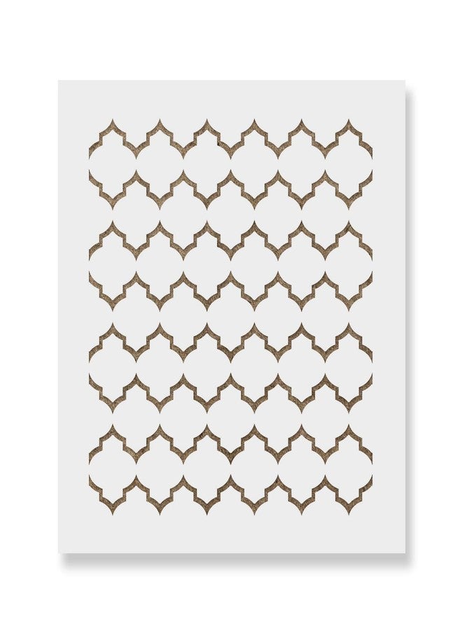 Stencil Revolution Moroccan Cookie Stencil Template - Reusable & Durable Food Safe Stencils for Cookies and Baking - Image 1