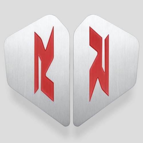 WOOGA Motorcycle Body Frame Filler fit for Ho&n&da CBR 650R CB650R 2019-2025 Frame Side Panel Cover Trim Covers Stainless Steel Badge Decoration Cover CBR 650 R Type R Emblem (Red) - Image 3