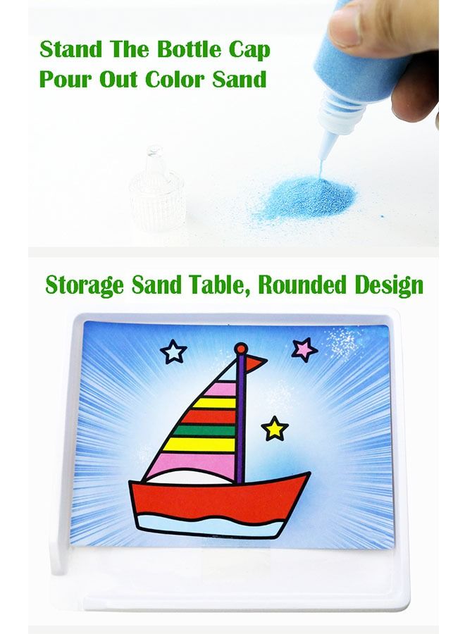 زي سي إم - هابي مجموعة لوحات الرسم بالرمل ذاتي الصنع من 24 قطعة - Image 3