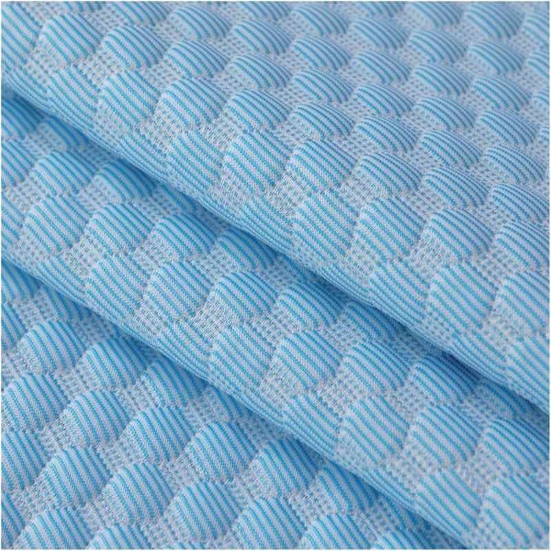 Summer Cool Bean Pillowcase air Conditioning Pillow Without 48 * 74cm(Light Blue) - Image 5