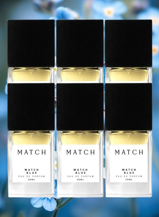 ماتش 6 قطع عطر ماتش بلو 50مل - Image 1
