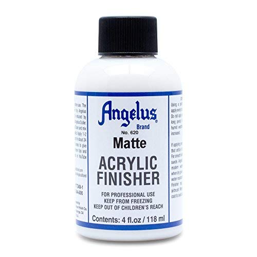 Angelus Brand Acrylic Leather Paint Mate Finisher No. 620 - 4oz - Image 4