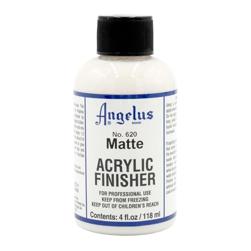 Angelus Brand Acrylic Leather Paint Mate Finisher No. 620 - 4oz - Image 1