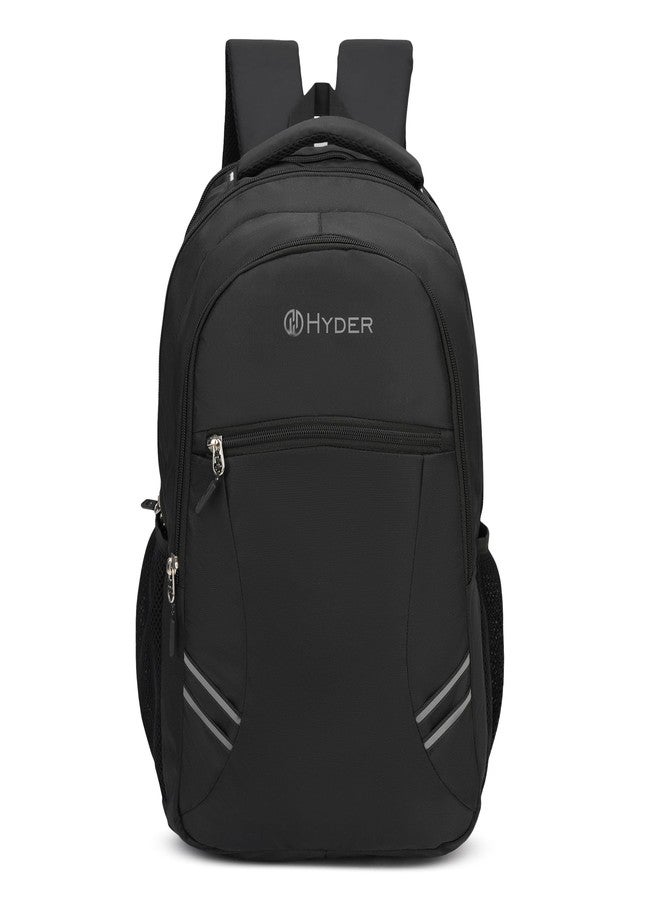 HYDER Apex 35L Unisex Multi-functional Laptop Bag/Backpack for Men and Women - Perfect Bags for College, School, and Business Travel with Padded Sleeve For Laptops Protection (Black) - Image 1