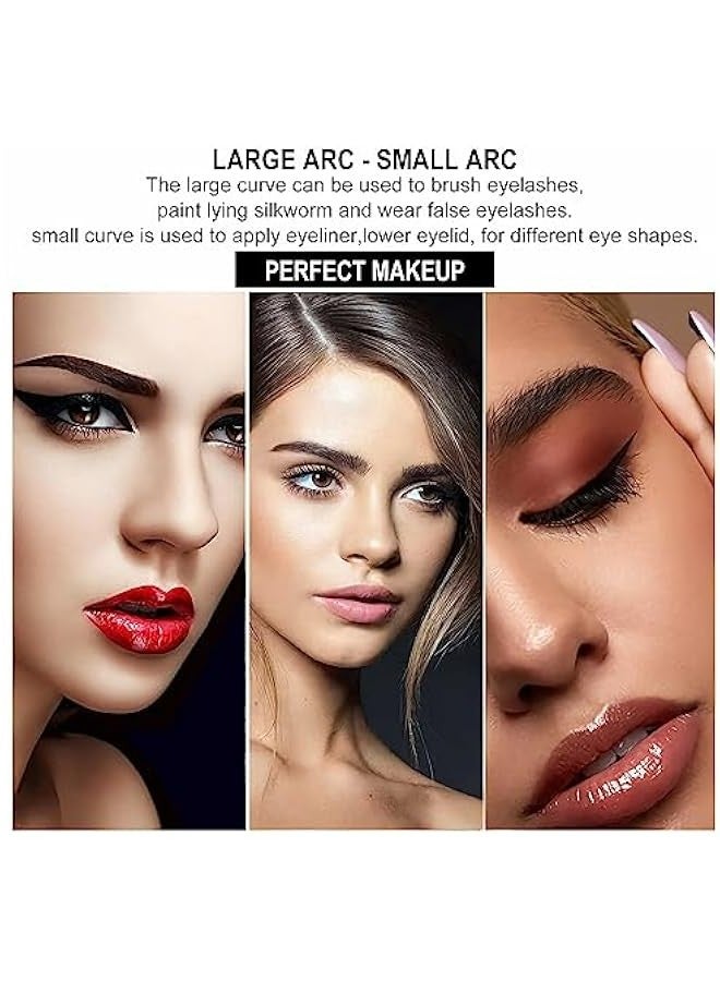 Eye Makeup Stencil Set for Mascara, Eyeshadow, and Eyeliner Application - Image 3