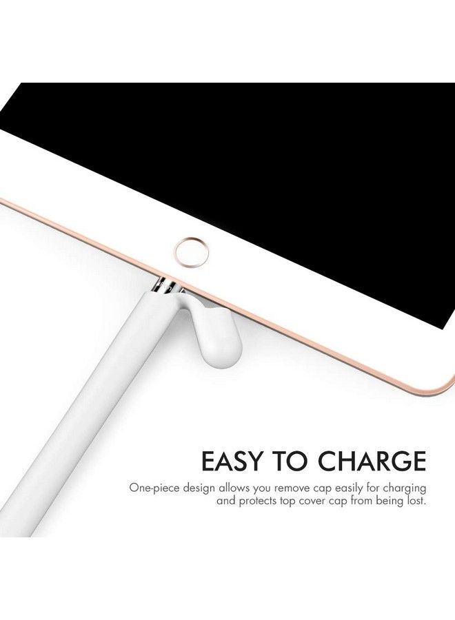 Ahastyle غطاء مضاد للانزلاق من السيليكون لحماية القلم [مجموعة ربط محول الكابل المضافة] متوافق مع قلم أبل الجيل الأول - Image 5