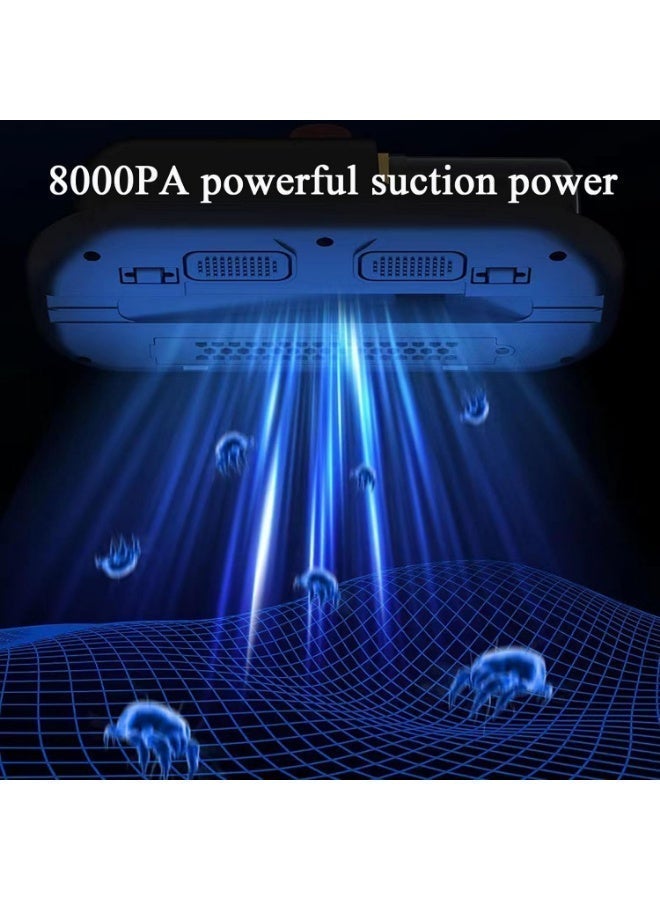 INFLUX Upgraded Cordless UV Vacuum Cleaner, Handheld Deep Mattress Cleaner for Bedding, Sofas, Carpets and Other Fabric Surfaces - Image 5