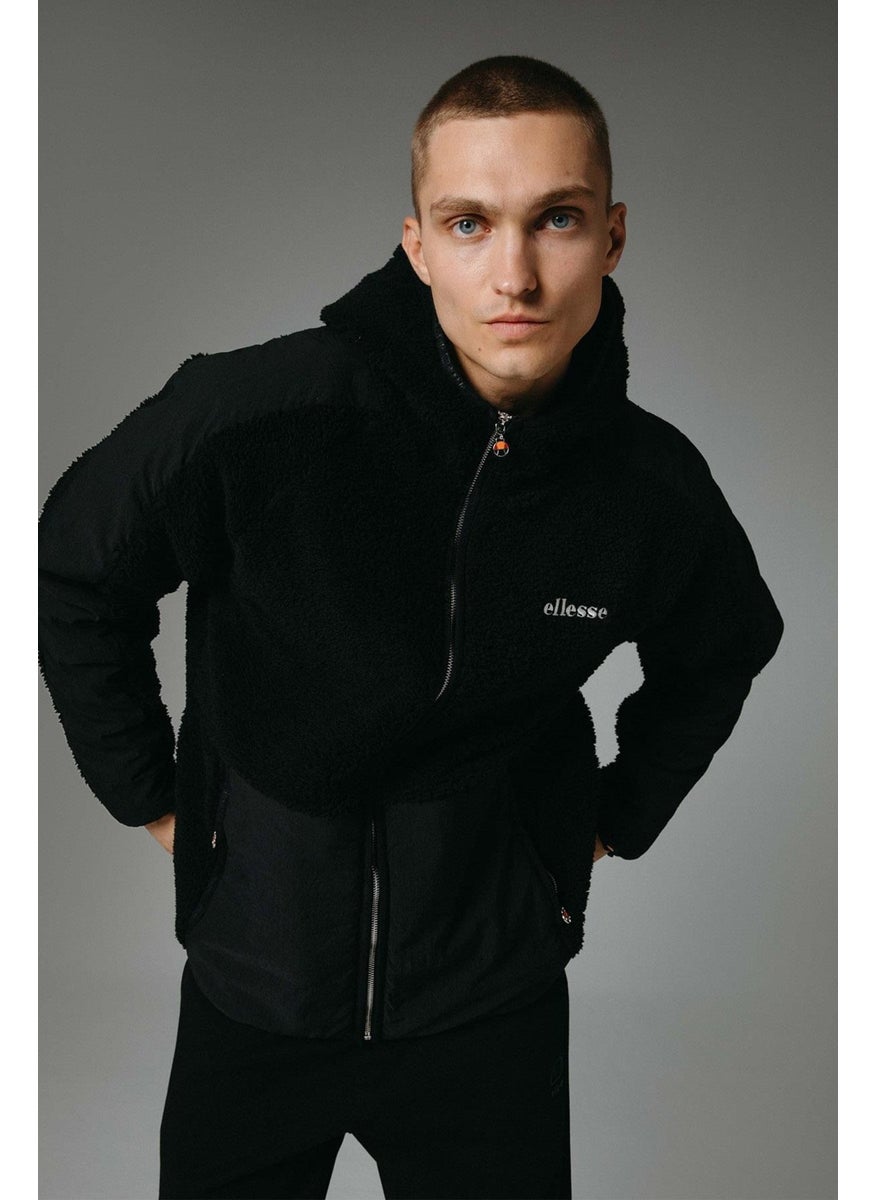 Ellesse Zippered Hooded Men's Sweat EM250-BK  - Image 2