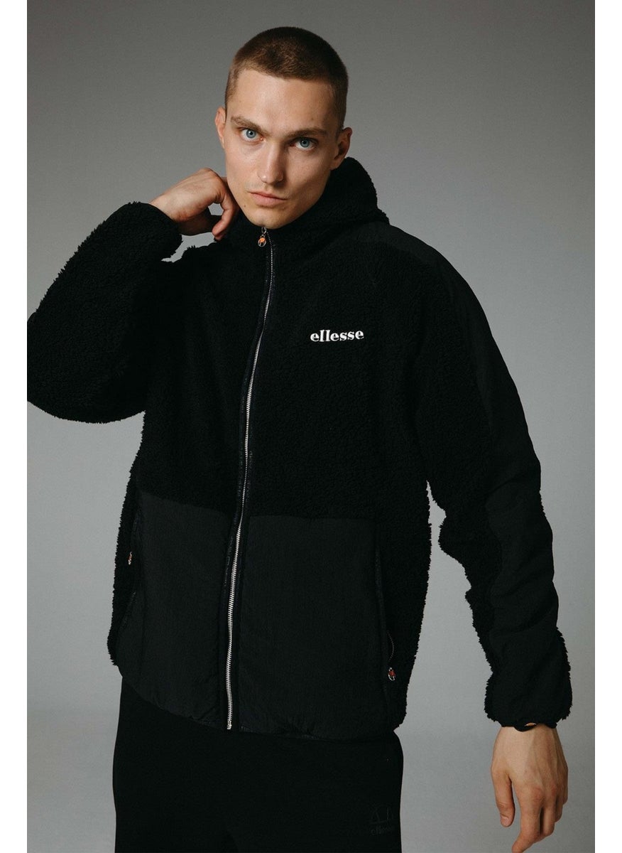 Ellesse Zippered Hooded Men's Sweat EM250-BK  - Image 3