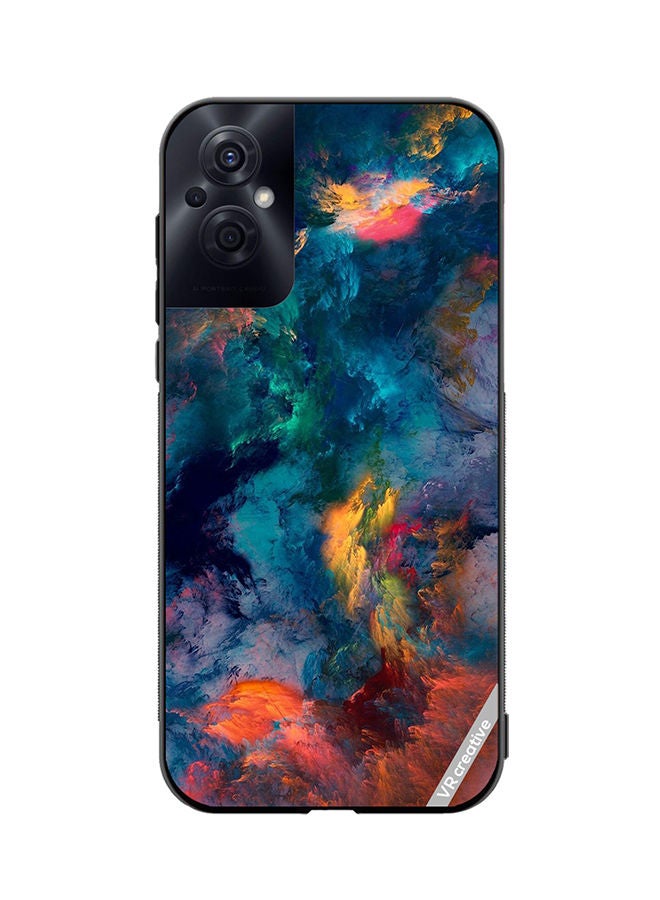 VR CREATIVE Protective Case Cover For Oppo Reno8 Z Pastel Colour Design Multicolour - Image 1