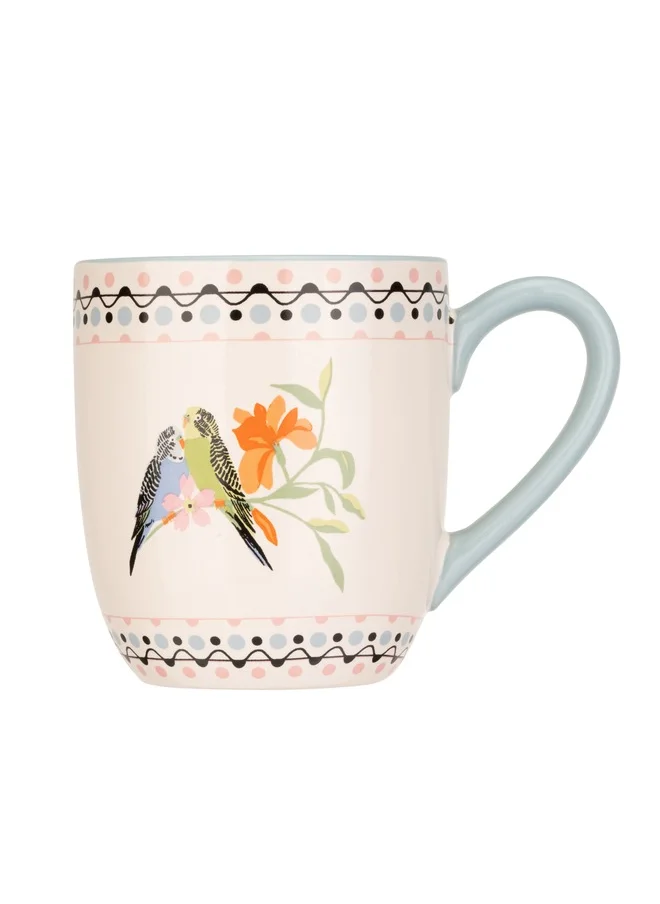 كاث كيدستون Cath Kidston Budgie Breakfast Mug Blue