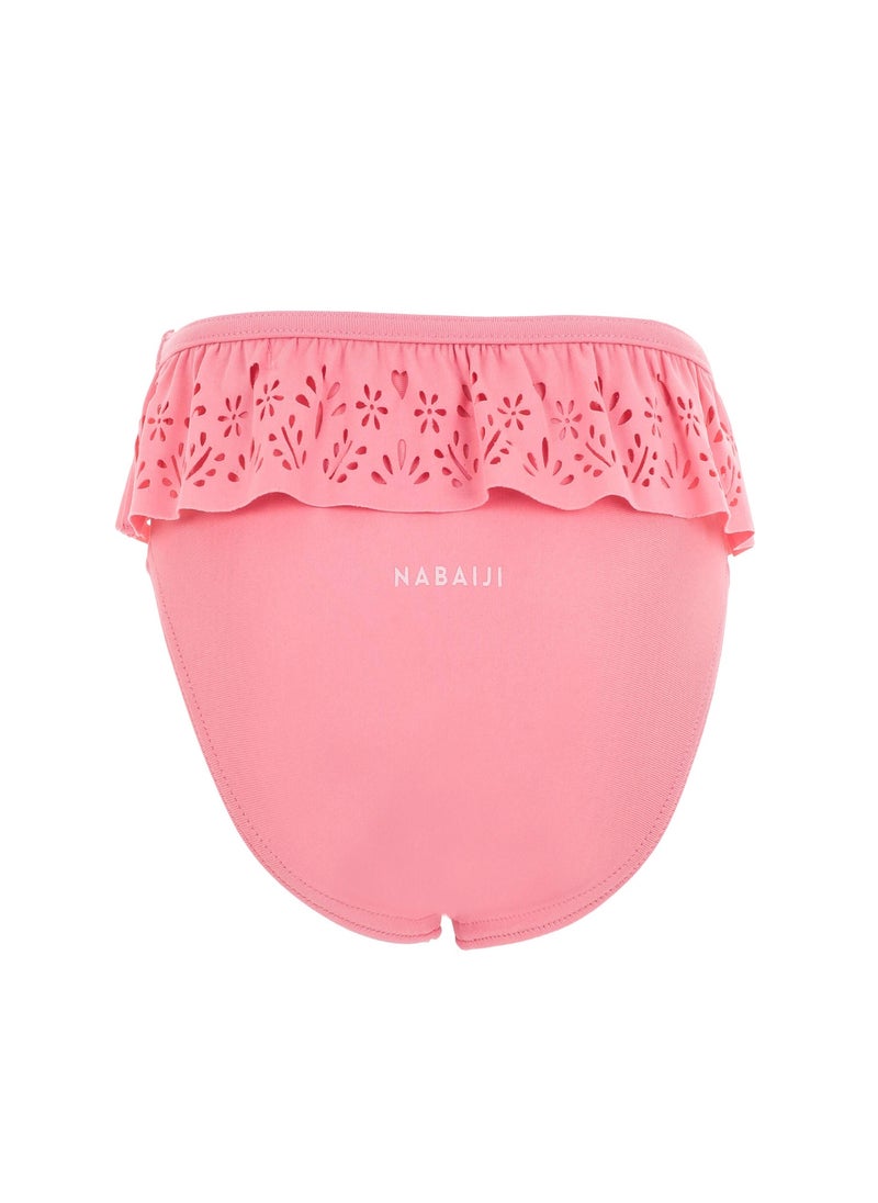 NABAIJI NABAIJI by DECATHLON, Baby Swimsuit Bottoms Soft & Sun Protection Coral  - Image 2