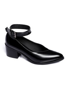 Buckle Closure Pointed Mid Heels Pumps Black - pzsku/Z87ECC330E17C289DC28AZ/45/_/1734615847/11aca7b5-9352-42ef-94b5-1acb5a0ec055