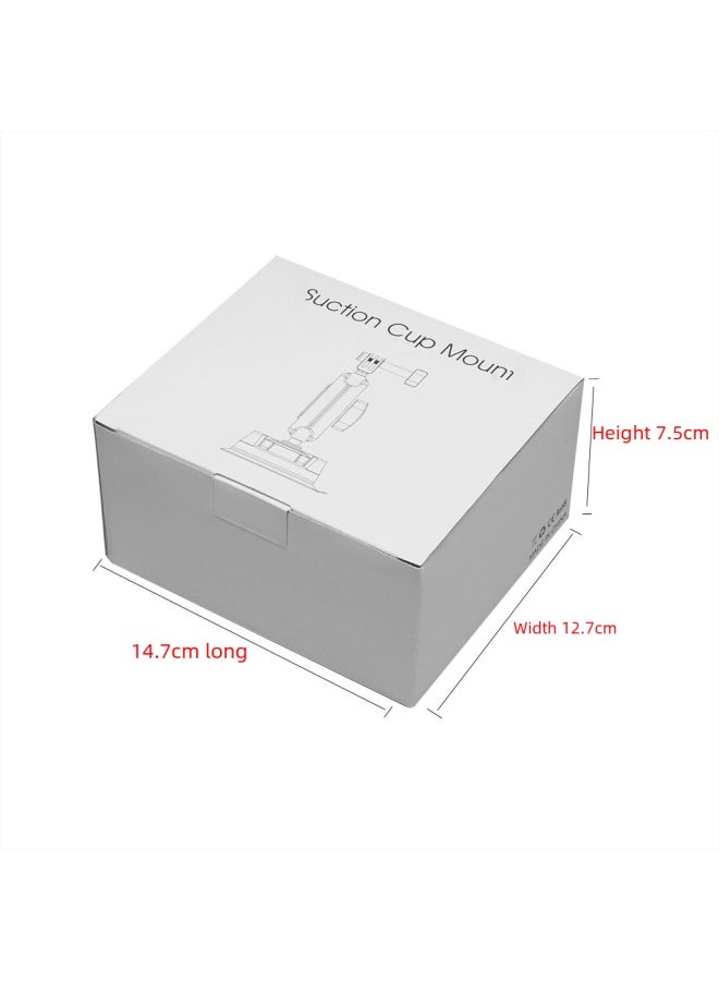 شفط كأس Gopro Accessories Dji Sports Camera Mount حامل هاتف السيارة شفط جبل ملحقات الكاميرا الرياضية للكمبيوتر الرقمي - اللون: S1 Suction Cup (يوصى به للكاميرات الرياضية) - Image 5