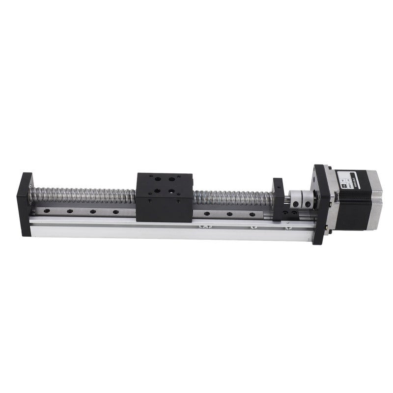 Linear Motion Actuator 200mm Stroke 16mm Ballscrew High Load Capacity - Sturdy Aluminum Alloy Precise Linear Slide Table for Industrial Cnc Milling Lathe Grinder Machinery - Image 1