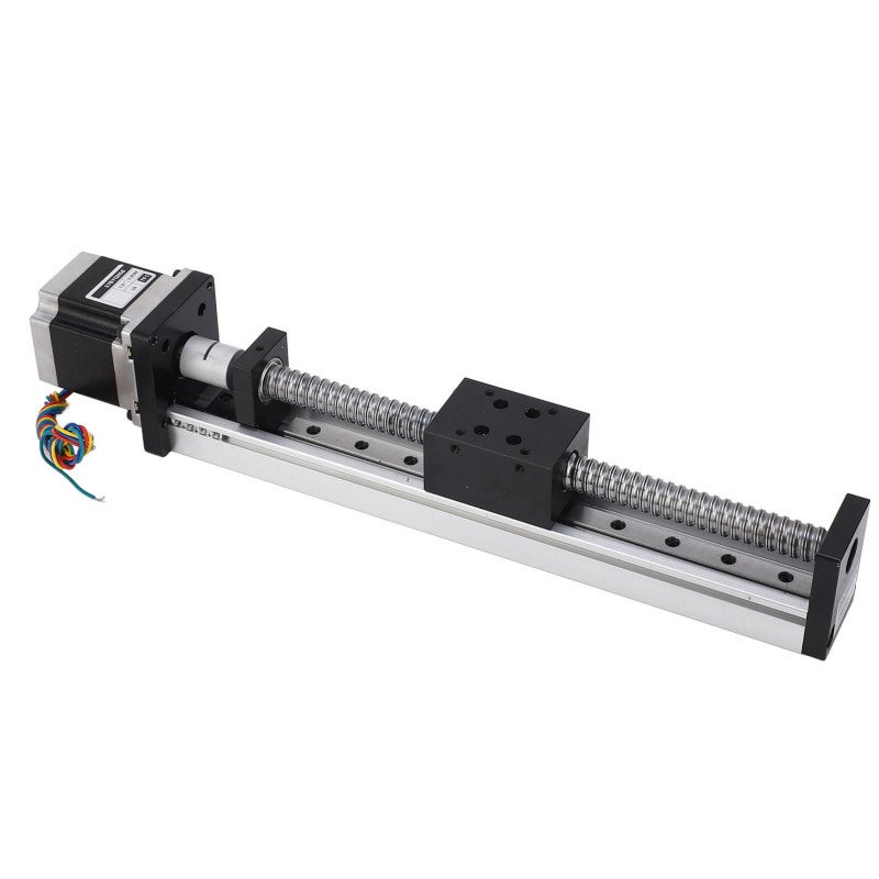 Linear Motion Actuator 200mm Stroke 16mm Ballscrew High Load Capacity - Sturdy Aluminum Alloy Precise Linear Slide Table for Industrial Cnc Milling Lathe Grinder Machinery - Image 5