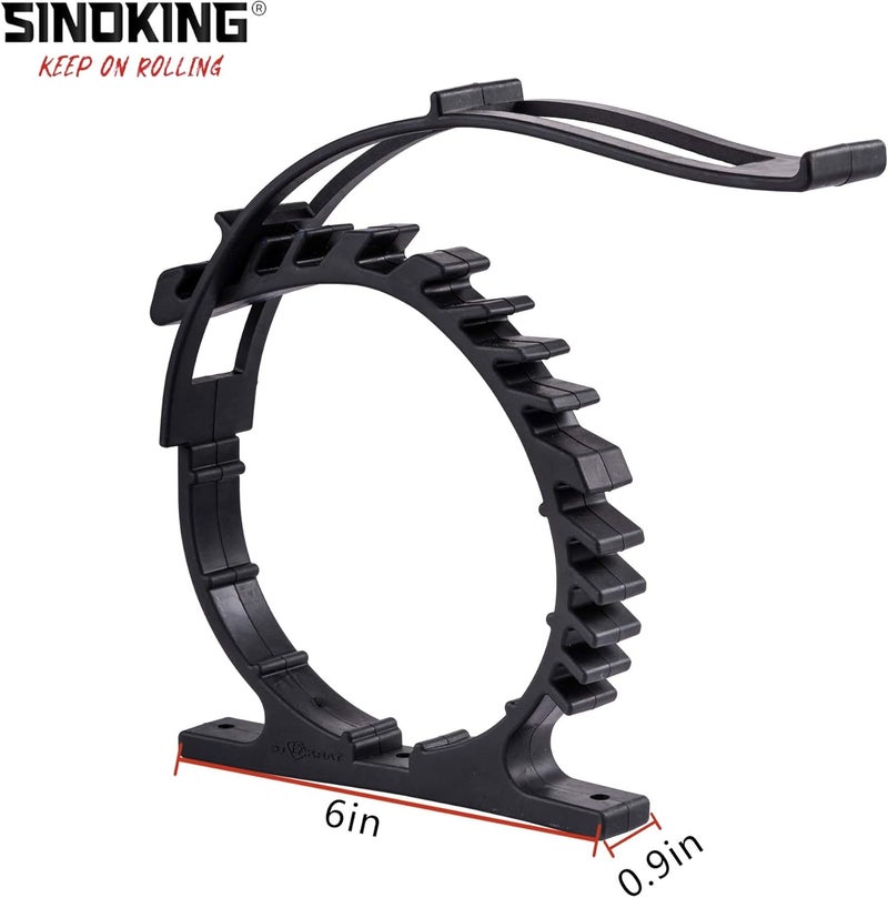 SINOKING Rubber Clamp for Mounting Tools & Equipment from 2.5" to 7.5" in Diameter - Image 2