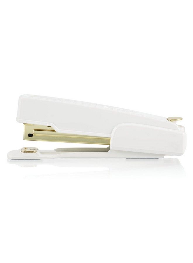 Swingline Stapler 20 Sheet Capacity Durable Metal Small Half Strip Vintage White Gold (S7042301Az) - Image 4