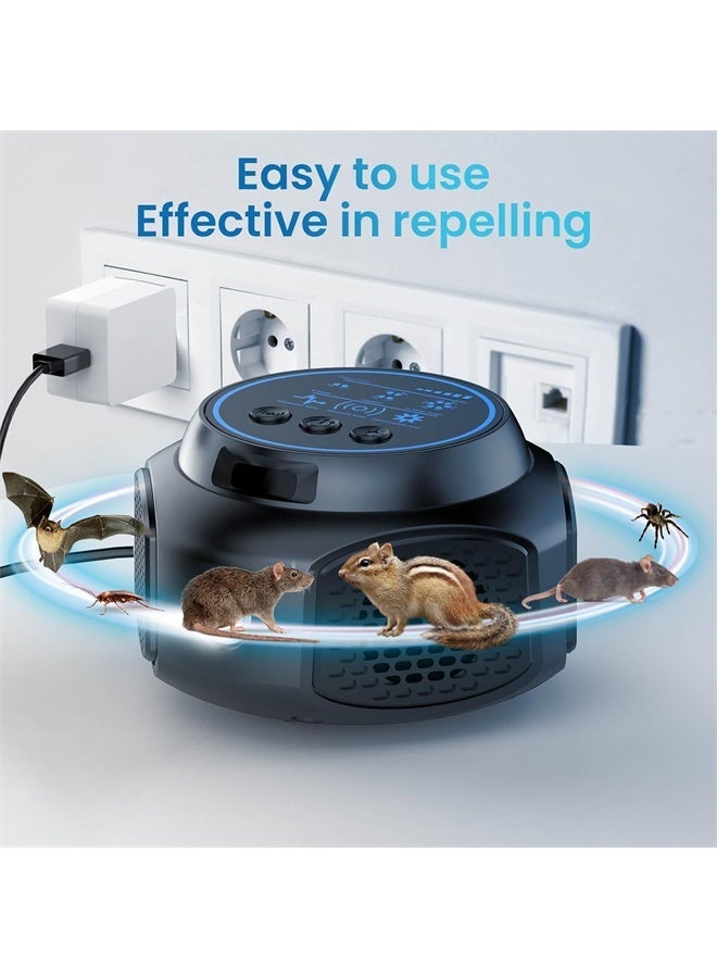 HOMESTAR Ultrasonic Pest Repellent Plug in, Indoor Electronic Deterrent for Mouse, Squirrel, Rodent, Roach, Spider Control for Garage, Attic, for Kitchen, Home - Image 2