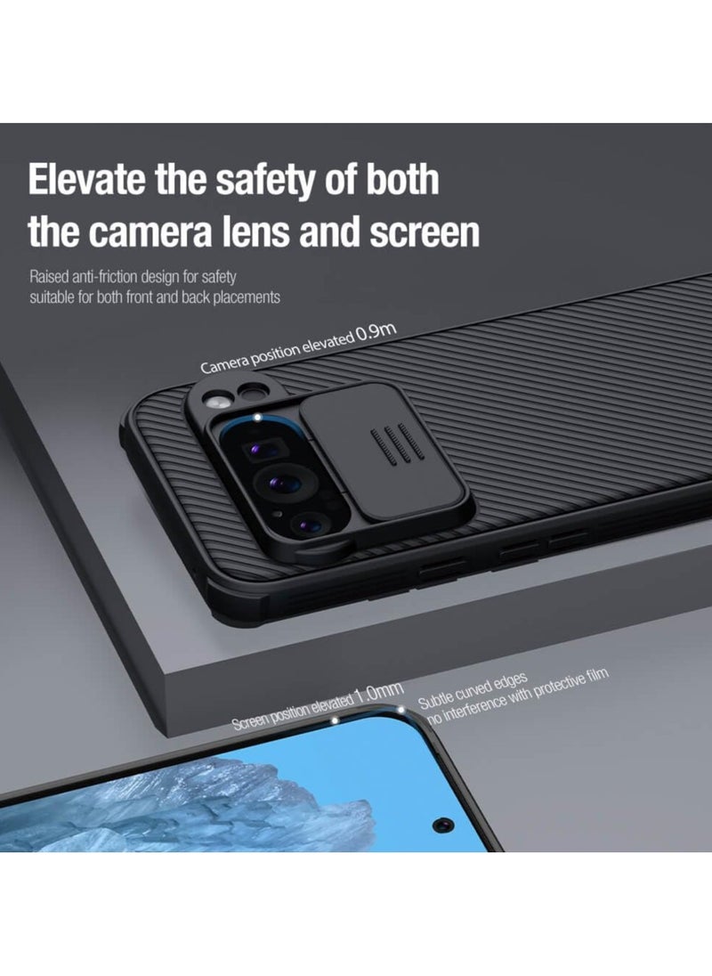 Nillkin Case for Google Pixel 9 Pro Case, nillkin CamShield case Protective Cover with Camera Protector Hard PC Ultra Thin Anti-Scratch Phone Case For Google Pixel 9 Pro 5G 2024 Black (Black)  - Image 4